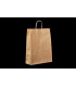 Bolsas de papel con Asa Rizada 32x12x41 cm Kraft. Caja  250 uds