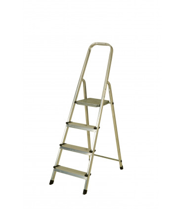 Escalera de Aluminio de 4 peldaños