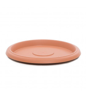 Platos para macetas redondas de 50 cm. de diámetro. Terracota. 6 platos