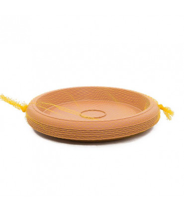 Platos para macetas redondas de 60 cm. de diámetro. Terracota. 6 platos