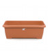 Jardineras 97x44x34,5 cm. Terracota. 6 jardineras