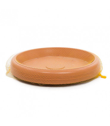 Platos para macetas redondas de 65 cm. de diámetro. Terracota. 6 platos