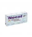 Pañuelos blancos "Nocel". Caja de 25 blister de 8 paquetes.