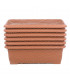 Jardineras 80x38x30 cm. Terracota. 6 jardineras