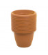 Macetas redondas de 42 cm. de diámetro. Terracota. 12 macetas