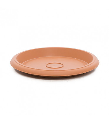 Platos para macetas redondas de 60 cm. de diámetro. Terracota. 6 platos