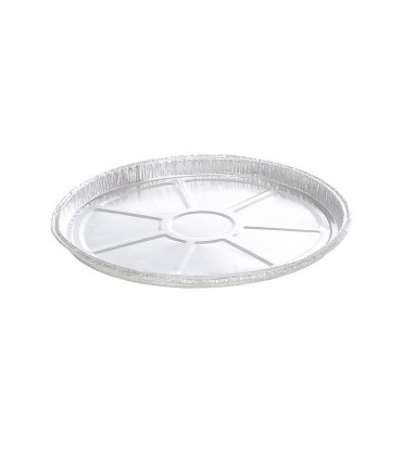 Bandejas aluminio pizza NOBAL (221x16mm)-Pack 50 uds.