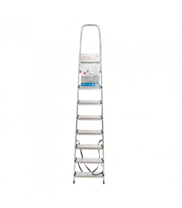 Escalera de aluminio de 8 peldaños