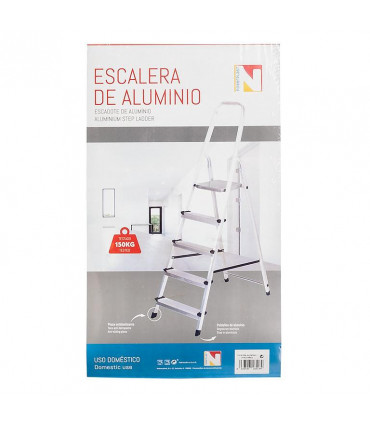 Escalera de aluminio de 8 peldaños
