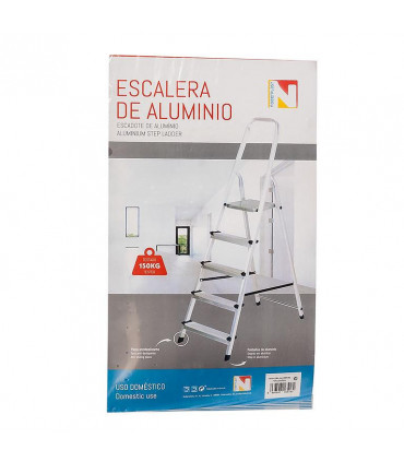 Escalera de aluminio de 7 peldaños