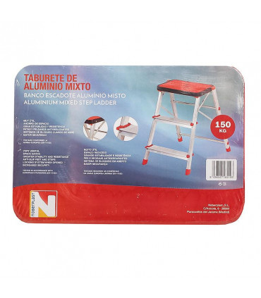 Taburete Escalera de Aluminio 3 peldaños