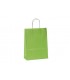 Bolsas de papel con Asa Rizada 24x11x31 Verde - Caja 250 uds