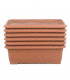 Jardineras 80x38x30 cm. Terracota. 6 jardineras