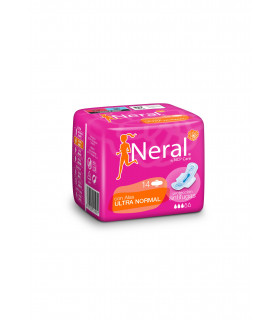 Compresa Ultra Normal Alas "Neral" 14 und. - Caja 12 paquetes
