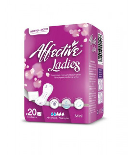Compresa Incontinencia Mini "Affective Ladies" 20 und. - Caja 12 paquetes