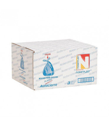 Bolsas de Basura 30 litros 55x55 Cierre fácil - Caja 30 rollos