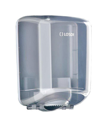 Dispensador de papel secamanos. Color fumé.