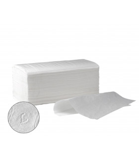 Toalletas zig-zag ecológicas-190 unidades -Caja de 20 paquetes