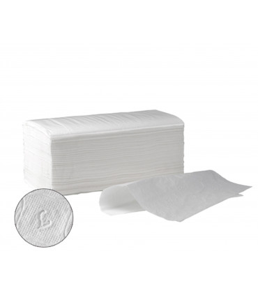 Toalletas zig-zag ecológicas-190 unidades -Caja de 20 paquetes