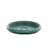 Platos para macetas redondas de 20 cm. de diámetro. Verde. 24 platos