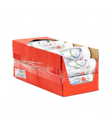 Bolsas de Basura 10 L 45x47 Blanco"Smile bag" - Caja 18 rollos