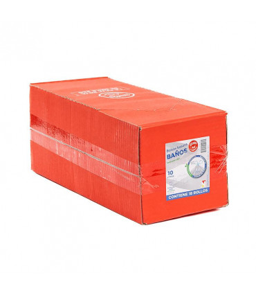 Bolsas de Basura 10 L 45x47 Blanco"Smile bag" - Caja 18 rollos