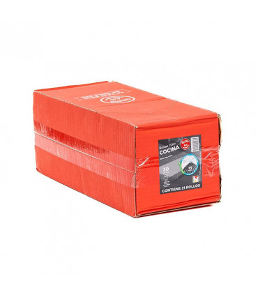 Bolsas de Basura 30 litros 55x60 Negra "Smile bag"  - Caja 21 rollos