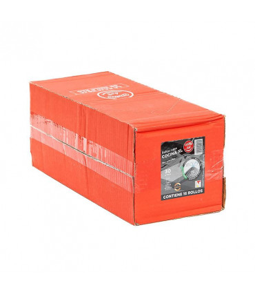 Bolsas de Basura 30 litros 57x65 Gris "Smile bag" - Caja 16 rollos