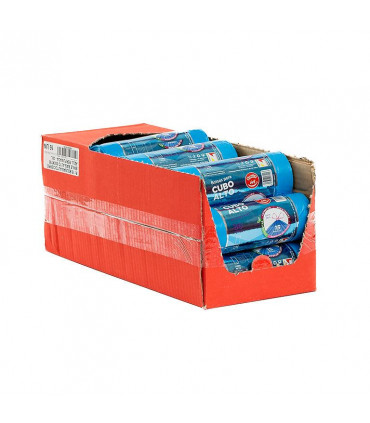 Bolsas de Basura 30 litros 50x75  Azul "Smile bag" - Caja 16 rollos