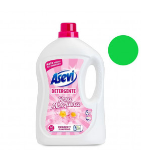 Detergente Asevi Rosa Mosqueta 40 dosis- Caja 5 uds