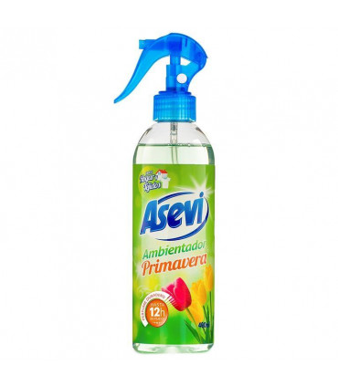 Ambientador Asevi Primavera 400 ml - Caja 12 uds