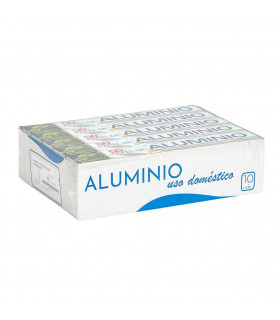 Rollo Aluminio 50 Mts - Caja 10 rollos