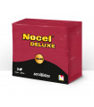 Servilleta 40x40 2 Capas Burdeos "Nocel DELUXE" - Caja 24 paq de 50 uds
