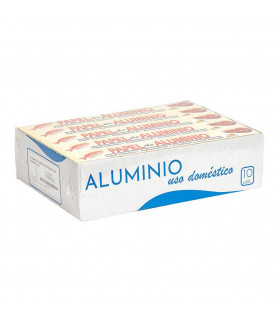 Rollo Aluminio 50 servicios - Caja 10 rollos