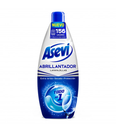 Abrillantador Lavavajillas Maquina Asevi 156 dosis - Caja 12 uds