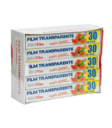 Rollo Film transparente 30 metros- Caja de 10 rollos