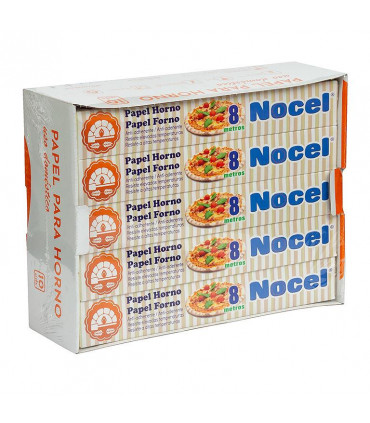 Papel Horno NOCEL Rollo 8 metros - Caja de 10 rollos