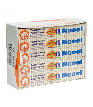 Papel Horno NOCEL Rollo 15 metros - Caja de 10 rollos