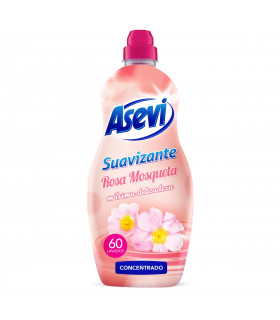 Suavizante Asevi Rosa Mosqueta 60 dosis - Caja 10 uds