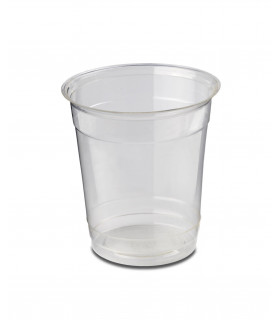 Vaso plástico compostable 250 cc- Pack 50 unidades