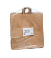 Bolsas de papel con Asa Rizada 44x15x46 cm Kraft  - Paquete 20 uds