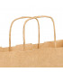Bolsas de papel con Asa Rizada de 24x11x32 cm-Kraft-Caja 300 uds