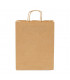 Bolsas de papel con Asa Rizada de 24x11x32 cm-Kraft-Caja 300 uds