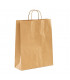 Bolsas de papel con Asa Rizada 32x12x41 cm Kraft. Caja  250 uds