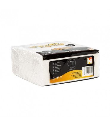 Servilleta 40x40 2 Capas Blanca "Nocel DELUXE"  50 uds.- Caja 24 paquetes