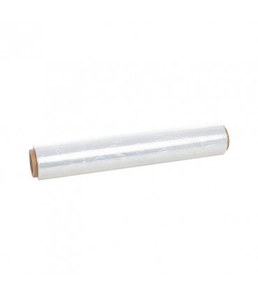 6 Rollos Film Paletizar transparente reciclado 50 cms ancho -1,100 kg