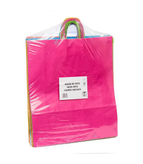 Bolsas de papel con Asa Rizada 44x15x46 - Paquete 20 uds.