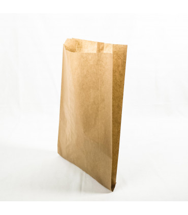 Bolsa de papel kraft 2 Kg 17+7x32.Caja 1000 uds