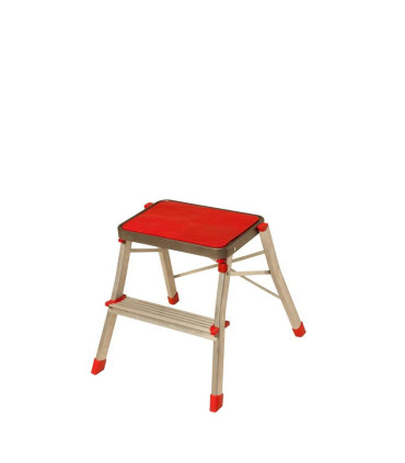 Taburete escalera Aluminio 2 peldaños