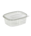 Envase Reutilizable Tapa plana Oval 1000 cc -  Caja 400 uds